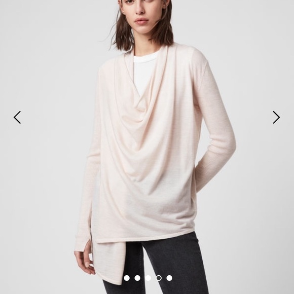 All Saints Sweaters - All Saints Drina ribbed cardigan